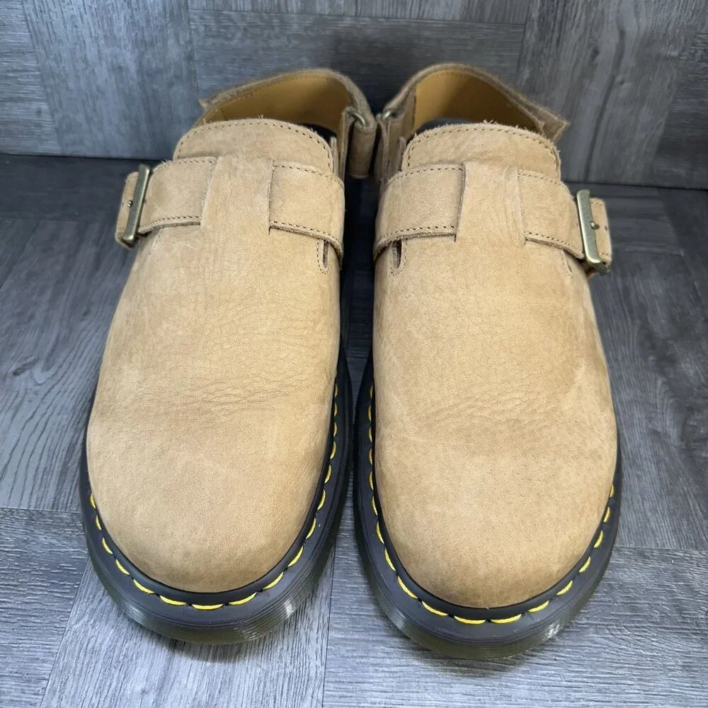 Dr Martens Jorge II Men's size 12 Tan Leather Slingback Shoes